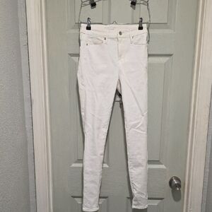 Good American Good Legs Skinny Jeans White